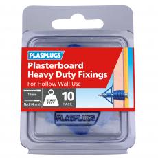 10 x Heavy Duty Plasterboard Fixings