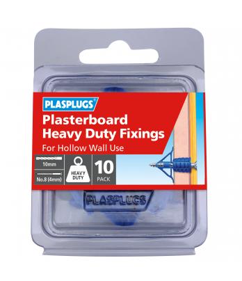10 x Heavy Duty Plasterboard Fixings