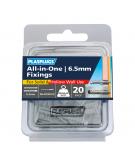 20 x 6.5mm All-in-One Multipurpose Fixings