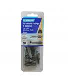 10 x 8mm All-in-One Multipurpose Fixings & Screws