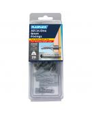 20 x 8mm All-in-One Multipurpose Fixings