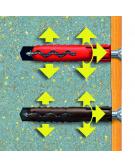 150 x Regular & Heavy Duty Plasterboard Fixings & Screws.