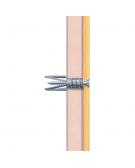 150 x Regular & Heavy Duty Plasterboard Fixings & Screws.