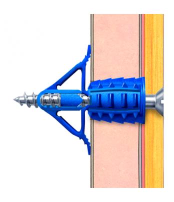 150 x Regular & Heavy Duty Plasterboard Fixings & Screws.