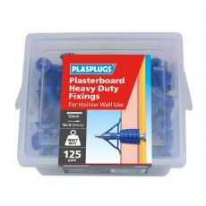 125 x Heavy Duty Plasterboard Fixings