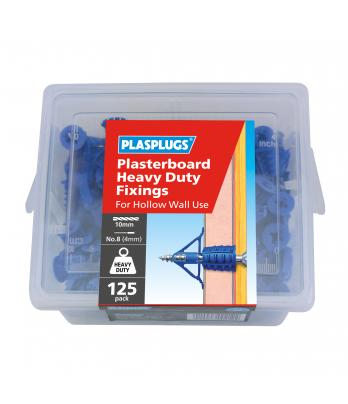 125 x Heavy Duty Plasterboard Fixings