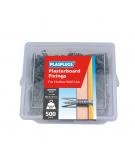 500 x Regular Duty Plasterboard Fixings