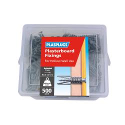 500 x Regular Duty Plasterboard Fixings