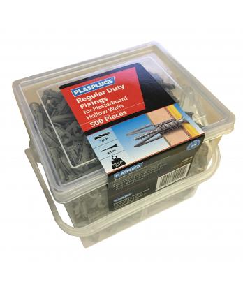 500 x Regular Duty Plasterboard Fixings