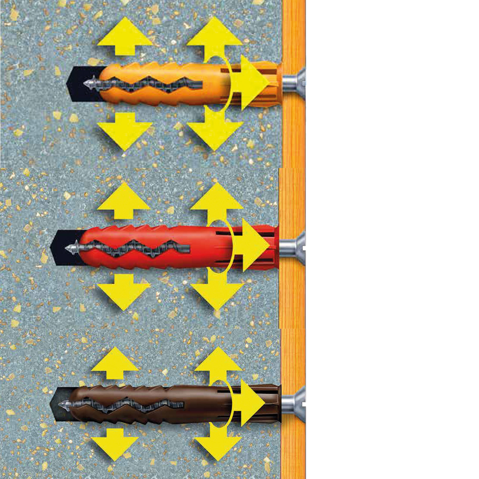 Super Grips Fixings & Screws x 800 pieces
