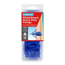 50 x Heavy Duty Plasterboard Fixings