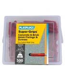 500 x Regular Duty Red Supergrips
