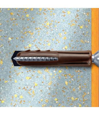 15 x Heavy Duty Brown Supergrips Pack with Screws and Drill Bit