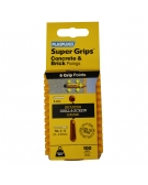 100 x Regular Duty Yellow Supergrips Clip Pack