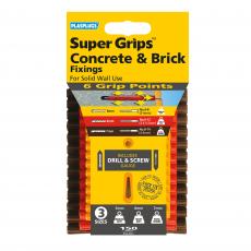 150 x Assorted Supergrips Clip Pack