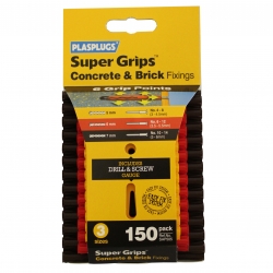 150 x Assorted Supergrips Clip Pack