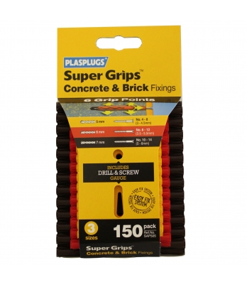 150 x Assorted Supergrips Clip Pack