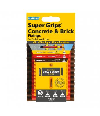 150 x Assorted Supergrips Clip Pack