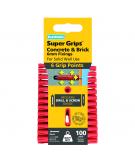 100 x Regular Duty Red Supergrips Clip Pack