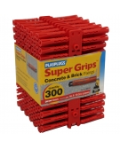 300 x Regular Duty Red Supergrips