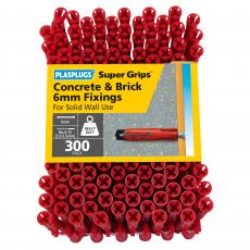 300 x Regular Duty Red Supergrips