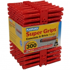 300 x Regular Duty Red Supergrips
