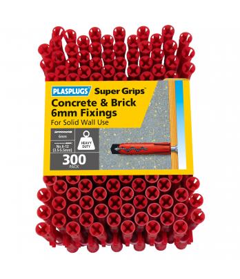 300 x Regular Duty Red Supergrips