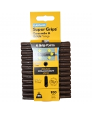 100 x Heavy Duty Brown Supergrips Clip Pack