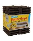 300 x Heavy Duty Brown Supergrips Trade Pack