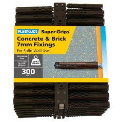 300 x Heavy Duty Brown Supergrips Trade Pack