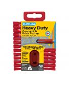50 x Original Regular Duty Concrete & Brick Fixings Clip Pack