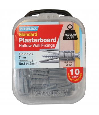 10 x Originals Plasterboard Fixings