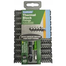 40 x Thermal Block Fixings