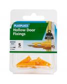 5 x Hollow Door Regular Duty Fixings