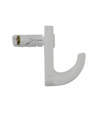 1 x Hollow Door Single Fixing Hook