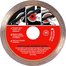 80mm High Glaze Diamond Wheel Cutting Blade