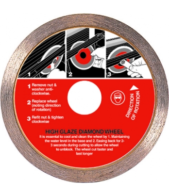 80mm High Glaze Diamond Wheel Cutting Blade