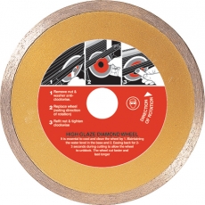 110mm High Glaze Diamond Wheel Cutting Blade